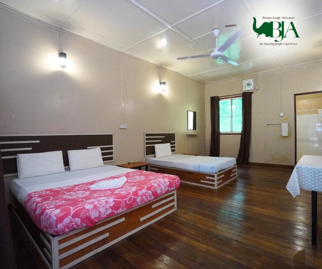 Villa Borneo Jungle Adventure Kinabatangan Exterior foto